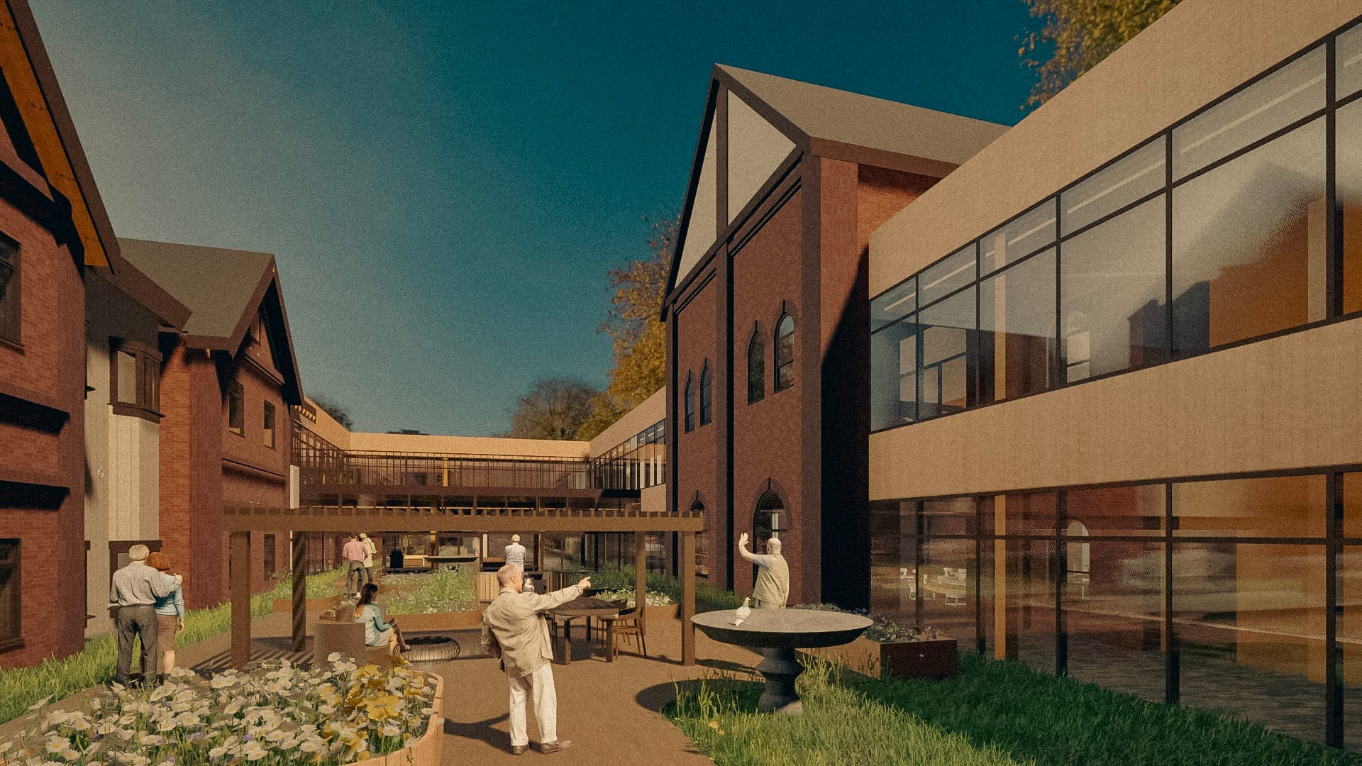 Courtyard & Existing Context